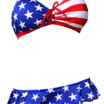 Women's American Flag Bikinis and Tankinis Are Always In Style