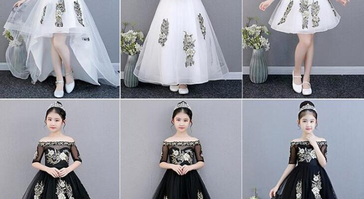 Child dress form: cutest and intricate designs along with sophisticated child innocence