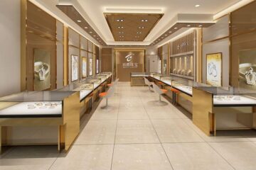 Jewelry store display cases: get an outstanding visual quality for the jewelry
