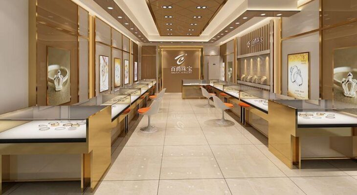 Jewelry store display cases: get an outstanding visual quality for the jewelry